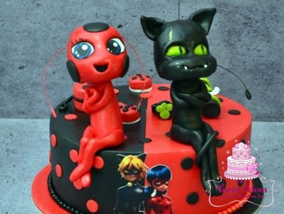 Katica és Fekete macska torta