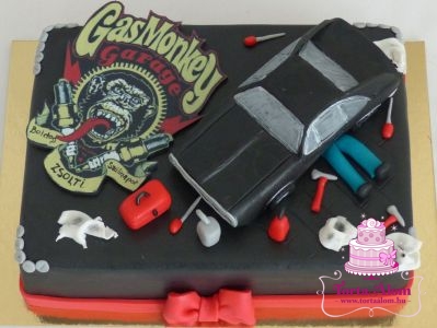 GasMonkey Garage torta