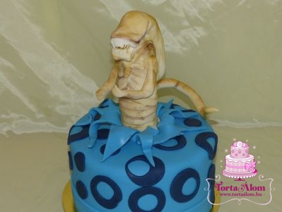 Alien baby torta