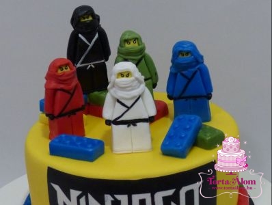 Lego ninjago torta