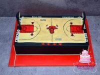 Chicago Bulls pálya torta