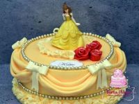 Belle hercegnő torta