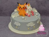Pikachu vs Unicornis torta
