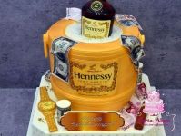 Hennessy Cognac torta