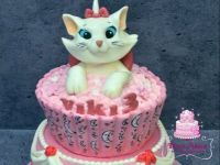 Kitti cicás emeletes torta