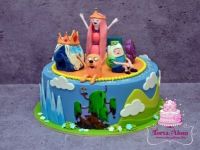 Kalandra fel! -Adventure Time Torta