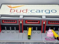 BUD-CARGO Logisztikai központ torta