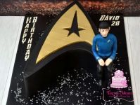 Star Trek torta Spock-al
