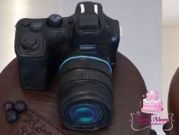 Fényképezőgépes torta