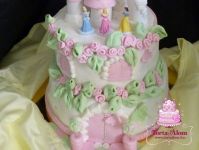 Emeletes hercegnős torta