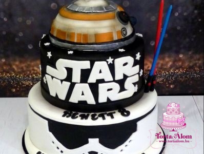 Star Wars torta 3 emeletes